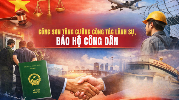 XÃ CÔNG SƠN TĂNG CƯỜNG TUYÊN TRUYỀN CÔNG TÁC LÃNH SỰ, BẢO HỘ CÔNG DÂN