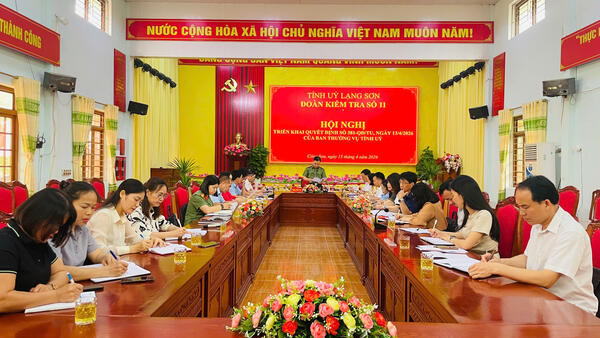 ĐOÀN KIỂM TRA CỦA BAN THƯỜNG VỤ TỈNH ỦY LÀM VIỆC TẠI XÃ CÔNG SƠN