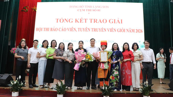 HỘI THI BÁO CÁO VIÊN, TUYÊN TRUYỀN VIÊN GIỎI CỤM THI SỐ 01 NĂM 2026: LAN TỎA CÁCH LÀM HAY TỪ CƠ SỞ