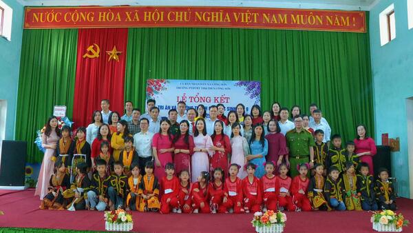 TRƯỜNG PTDTBT TH&THCS CÔNG SƠN TỔNG KẾT NĂM HỌC 2025 - 2026