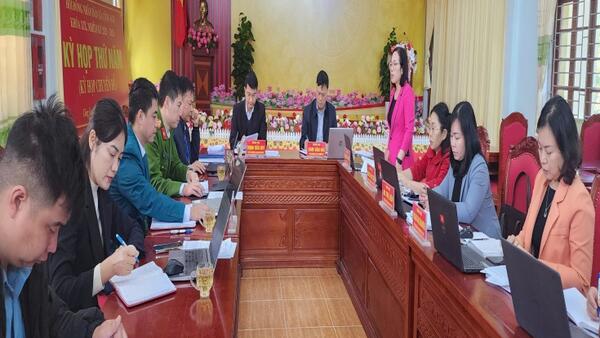 HỘI NGHỊ BAN THƯỜNG VỤ ĐẢNG ỦY  XÃ CÔNG SƠN LẦN THỨ VIII KHÓA I, NHIỆM KỲ 2025 - 2030