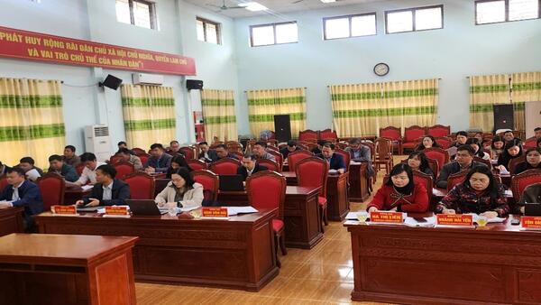 HỘI NGHỊ THỰC HIỆN QUY HOẠCH CẤP ỦY VÀ CÁC CHỨC DANH LÃNH ĐẠO, QUẢN LÝ XÃ, NHIỆM KỲ 2025-2030 (2026-2031)